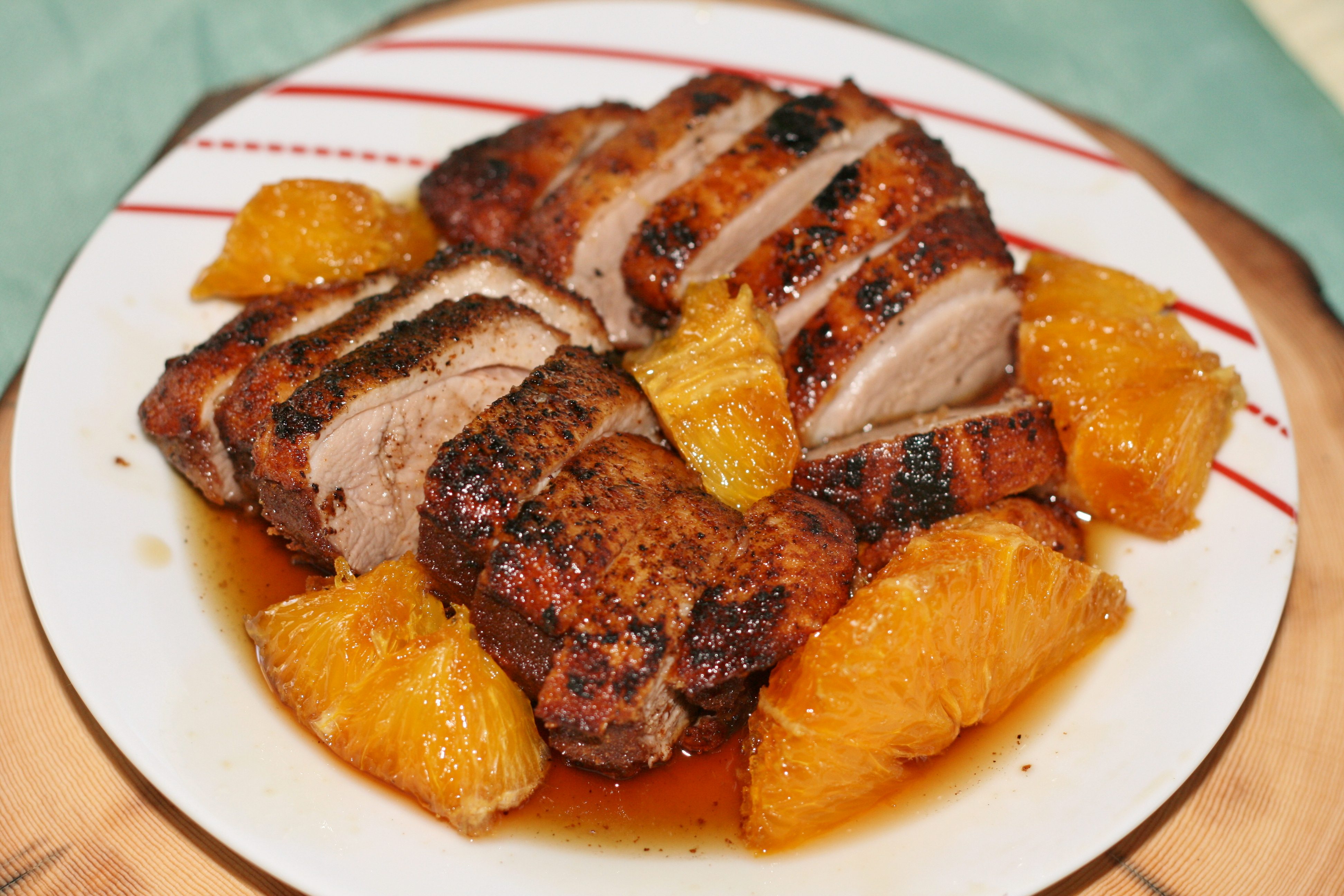 Twice Cooked Duck Breast With Citrus Sauce DemeterG